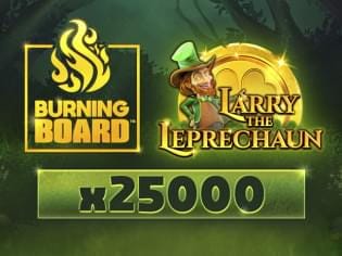 Larry the Leprechaun Burning Board™ game icon